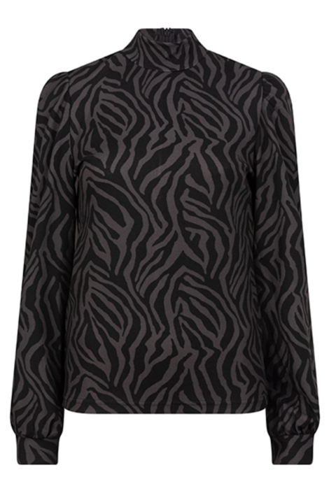 Lofty Manner grijze dames t-shirt | Vooraanzicht