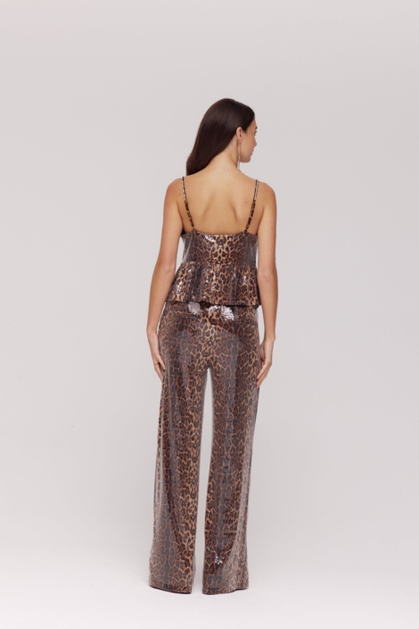 Harper & Yve bruine dames top | Model