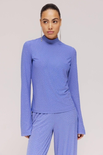 Harper & Yve T-shirt JALEY LS DW25P511 434 icy blue