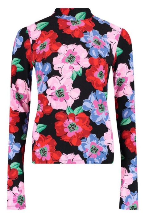 Harper & Yve zwarte dames t-shirt | Vooraanzicht