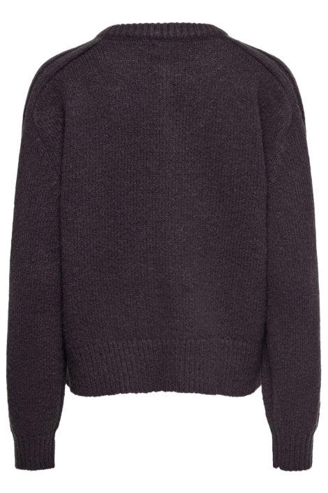 Jacqueline de Yong bordeaux dames vest | Achteraanzicht