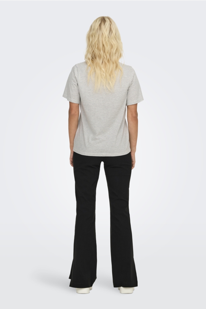 Jacqueline de Yong witte dames t-shirt | Model