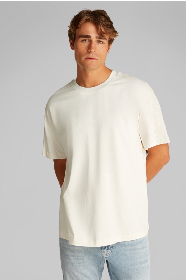 Calvin Klein T-shirt LOGO TAPE TEE J30J327237 TOFU