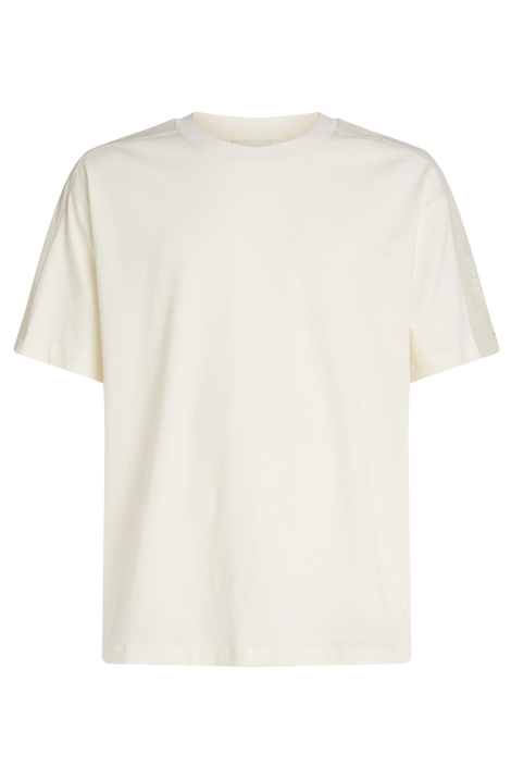 Calvin Klein beige heren t-shirt | Vooraanzicht