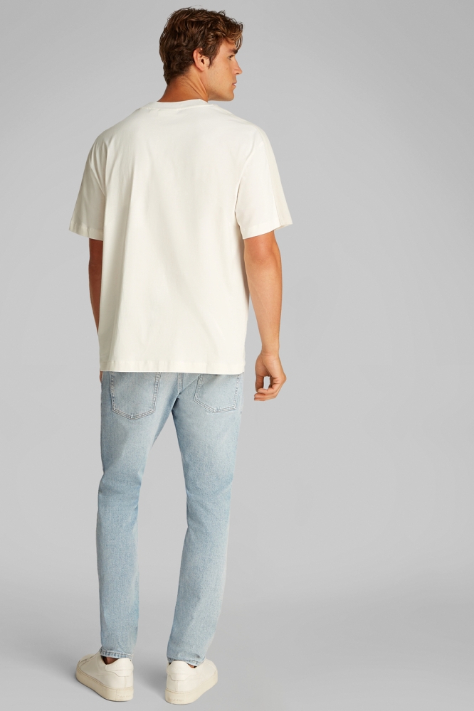 Calvin Klein beige heren t-shirt | Model