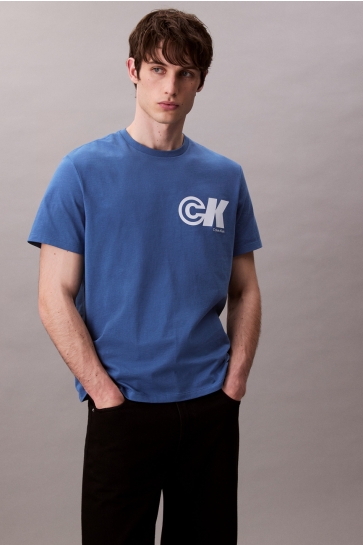 Calvin Klein lv04rc835g ss 20s ck sport logo Blauw