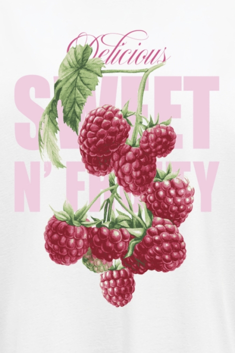 Only witte dames t-shirt | Close up