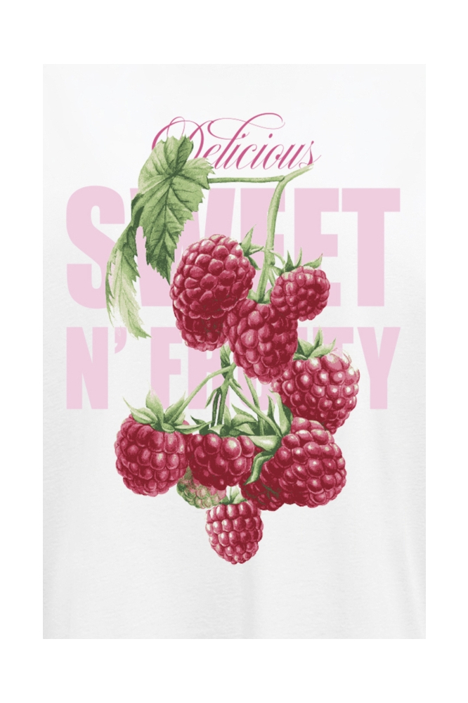 Only witte dames t-shirt | Close up