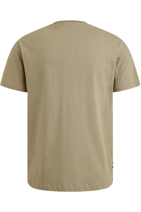 PME legend groene heren t-shirt | Model achteraanzicht