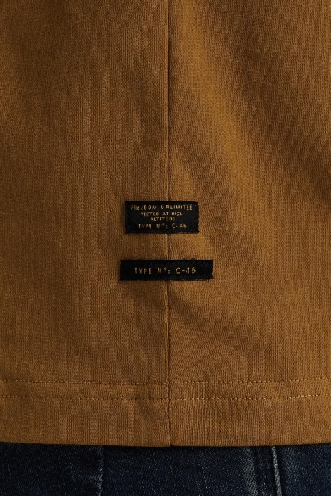 PME legend gele heren t-shirt | Kleurstaal