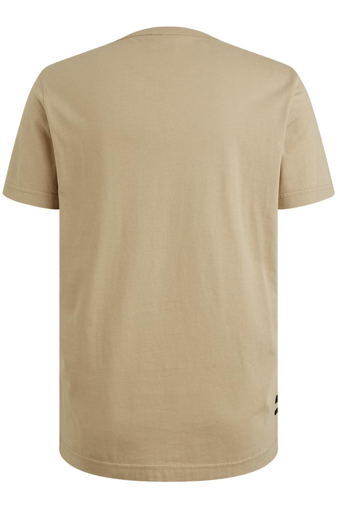 PME legend beige heren t-shirt | Achteraanzicht