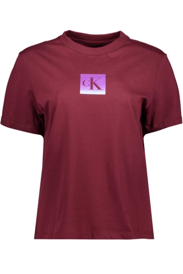 Calvin Klein T-shirt SS CLASSIC FIT TEE LV047C864G VLP DEEP ROUGE