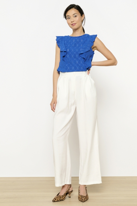 LolaLiza blauwe dames top | Model