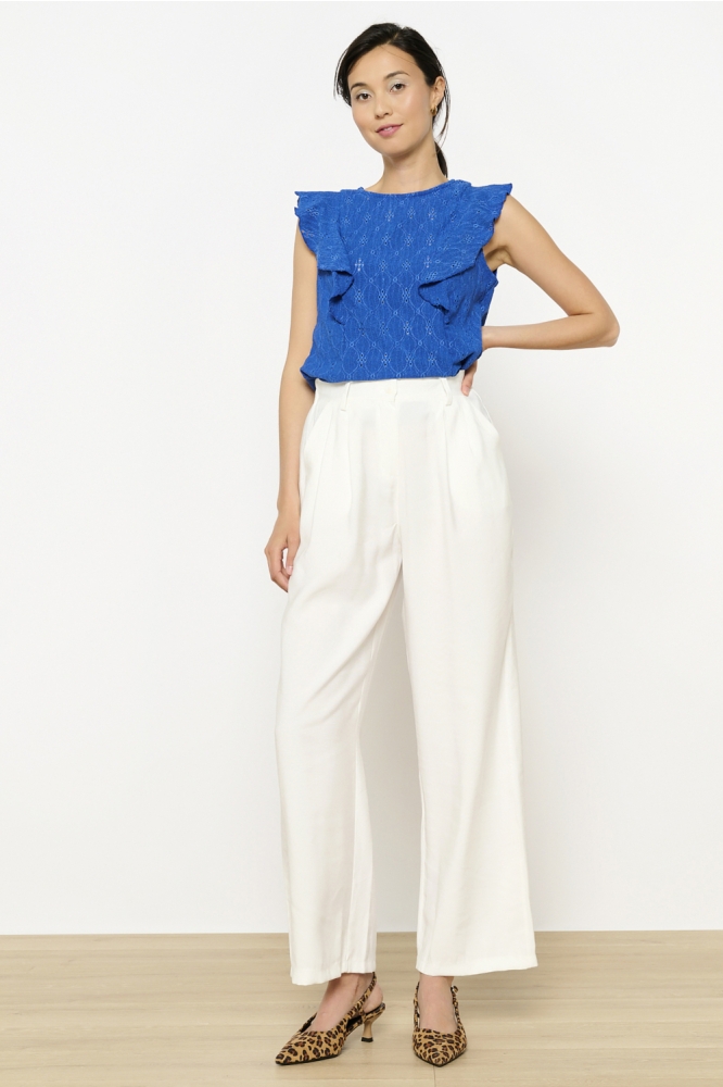 LolaLiza blauwe dames top | Model