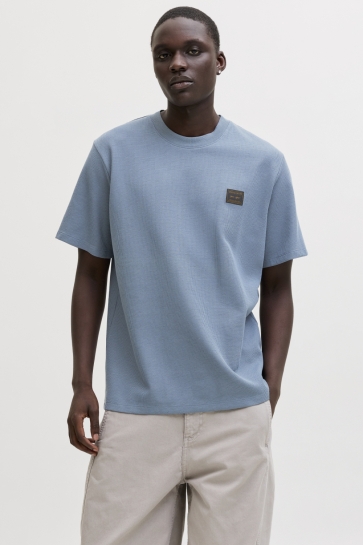 Jack & Jones T-shirt JJDAYTONA TEE SS CREW NECK SN 12294714 BLUE MIRAGE