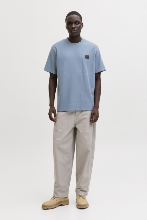 Jack & Jones blauwe heren t-shirt | Model