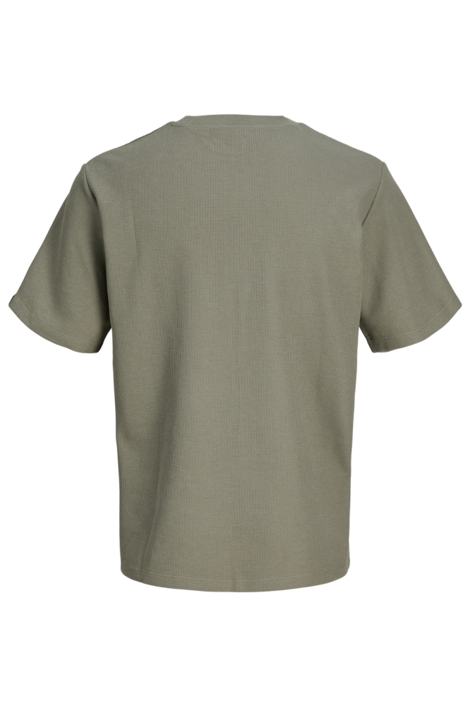 Jack & Jones groene heren t-shirt | Achteraanzicht