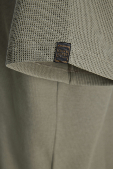 Jack & Jones groene heren t-shirt | Kleurstaal