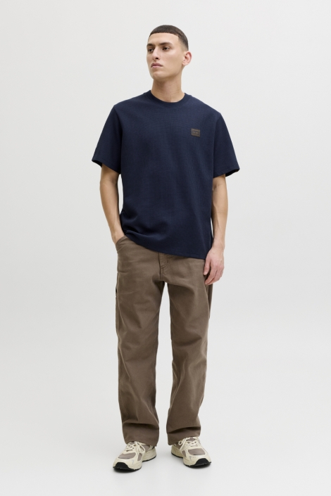 Jack & Jones blauwe heren t-shirt | Model