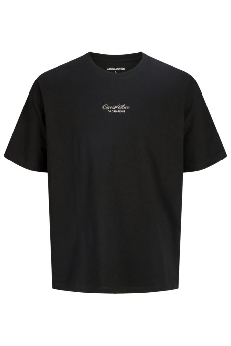 Jack & Jones zwarte heren t-shirt | Vooraanzicht