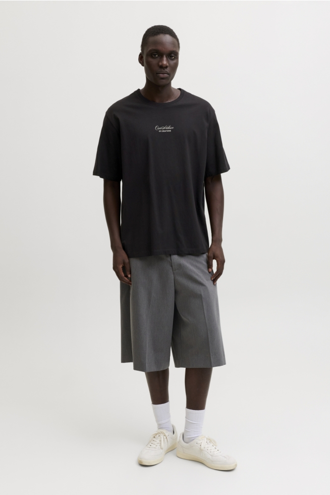 Jack & Jones zwarte heren t-shirt | Model