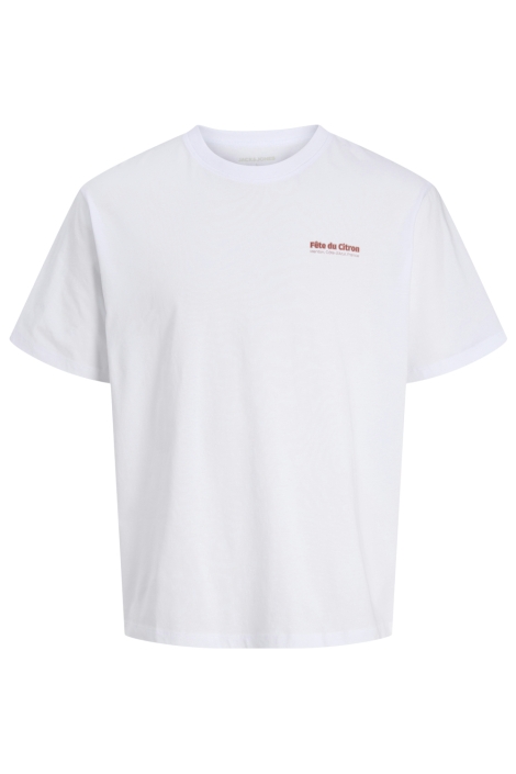 Jack & Jones witte heren t-shirt | Vooraanzicht