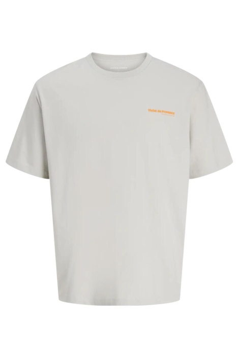 Jack & Jones grijze heren t-shirt | Vooraanzicht