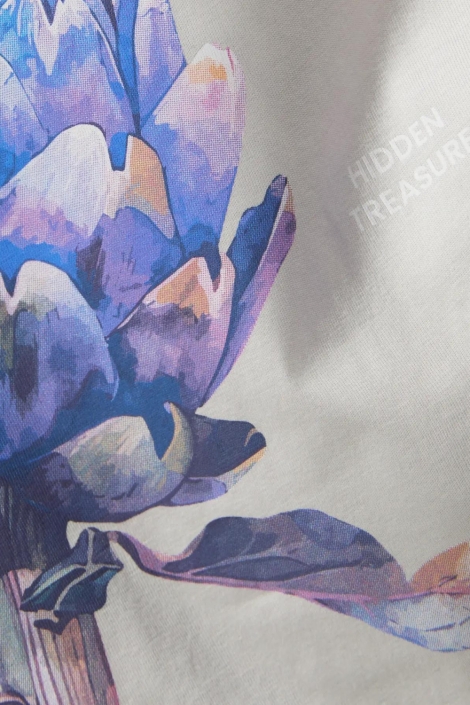 Jack & Jones grijze heren t-shirt | Close up