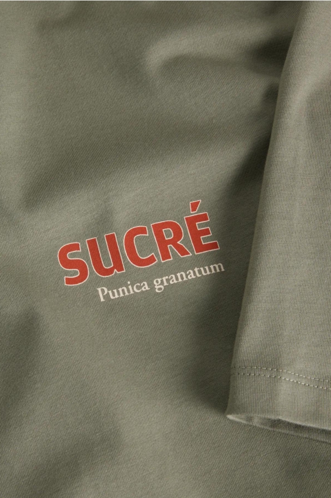 Jack & Jones groene heren t-shirt | Close up