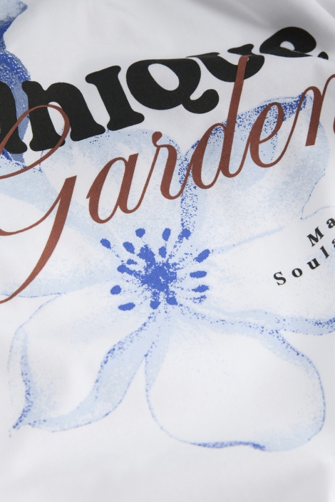 Jack & Jones witte heren t-shirt | Kleurstaal