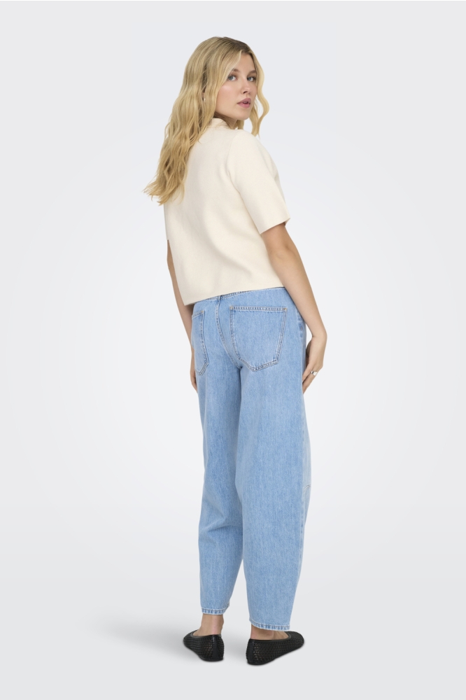 Jacqueline de Yong beige dames vest | Model