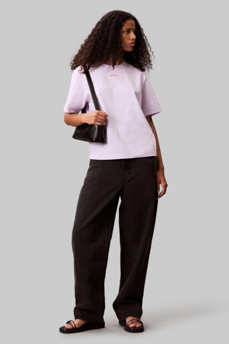 Calvin Klein roze dames t-shirt | Model