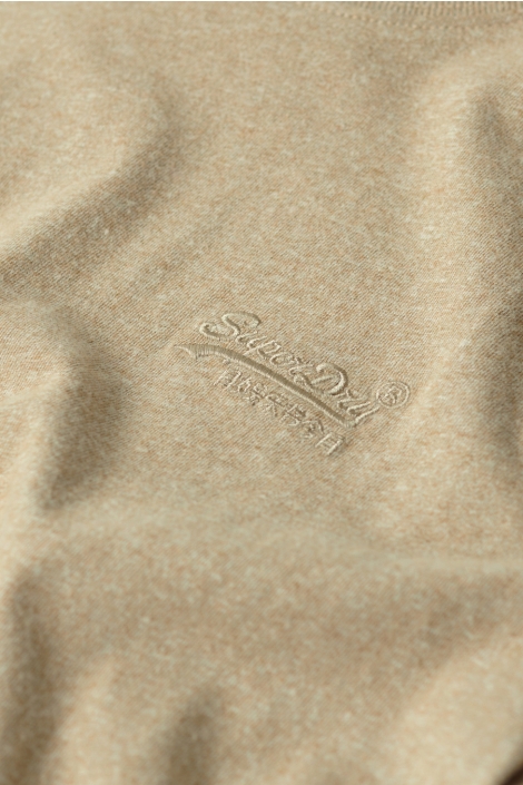 Superdry beige heren t-shirt | Unique Selling Point