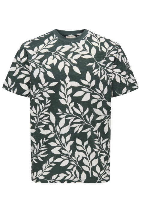 Only & Sons groene heren t-shirt |