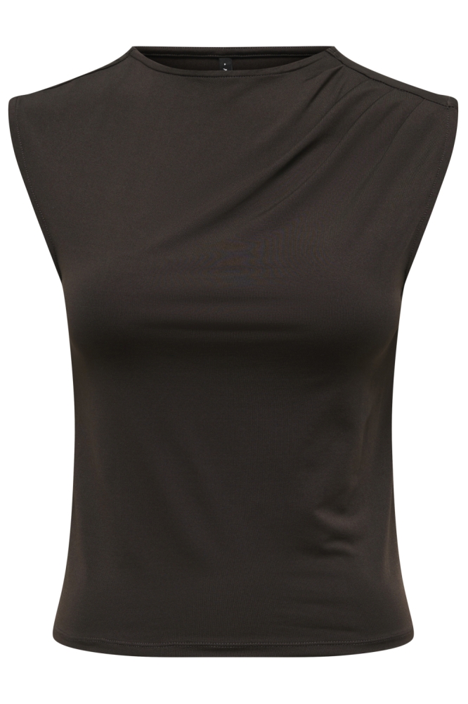 Only bruine dames top | Vooraanzicht