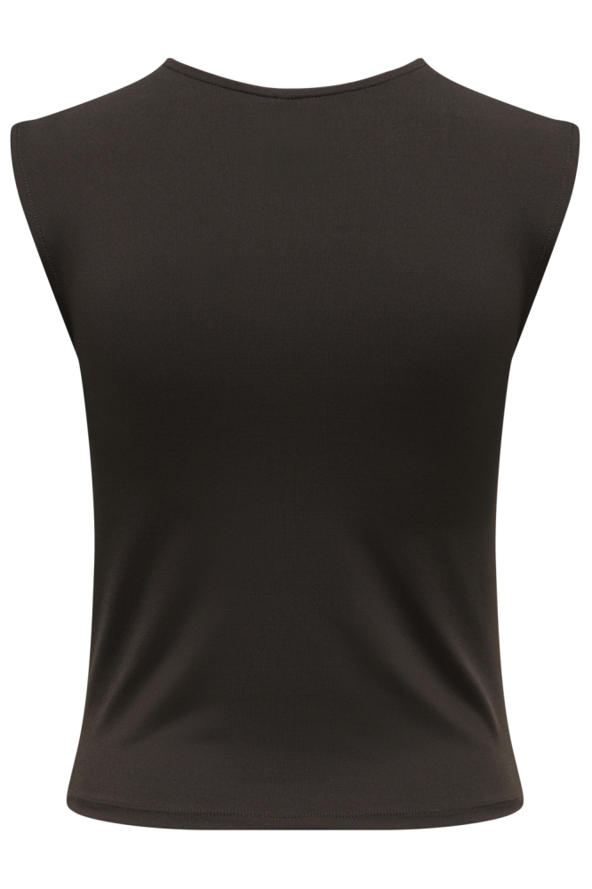 Only bruine dames top | Achteraanzicht