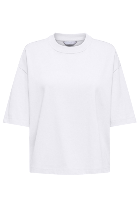 Only witte dames t-shirt | Vooraanzicht