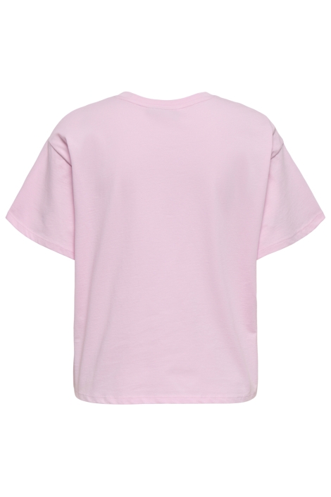 Only roze dames t-shirt | Achteraanzicht