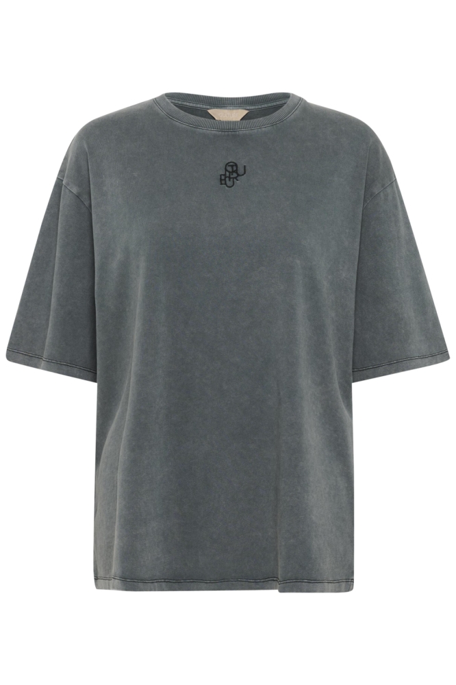 Culture grijze dames t-shirt | Vooraanzicht