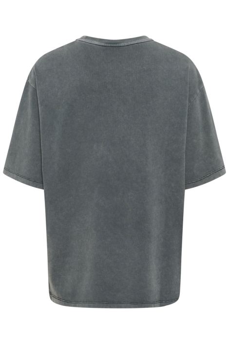 Culture grijze dames t-shirt | Achteraanzicht