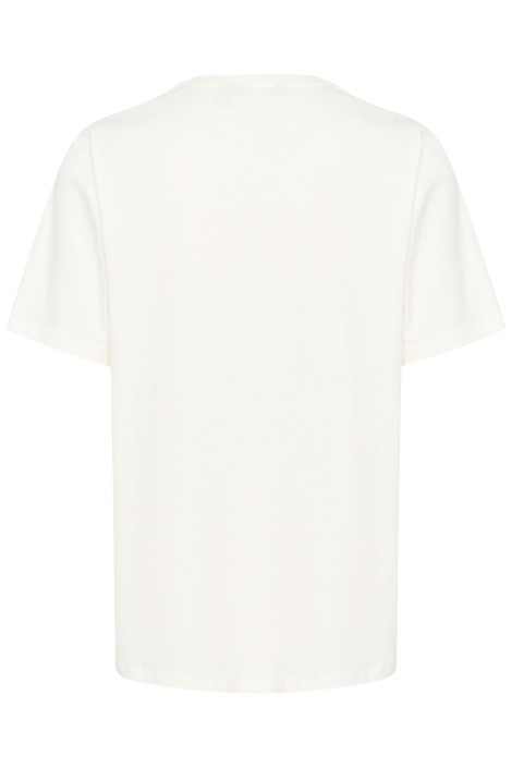 Culture witte dames t-shirt | Achteraanzicht