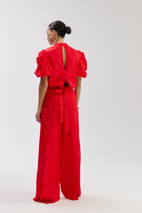 Harper & Yve rode dames blouse | Model