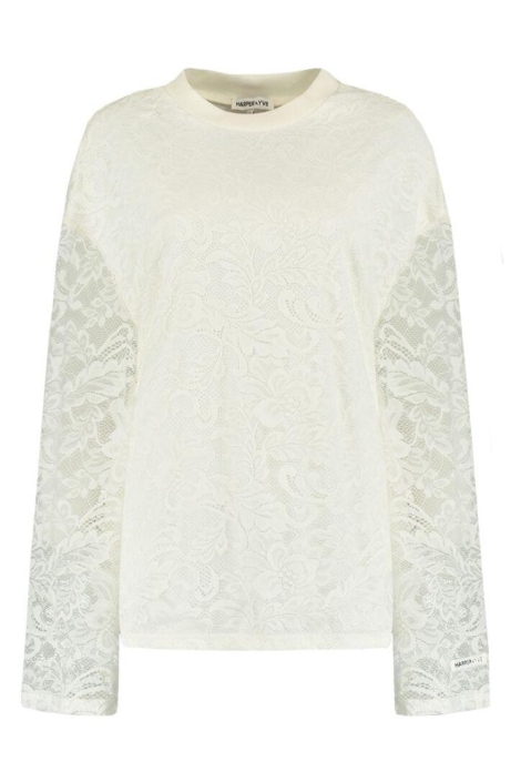 Harper & Yve witte dames t-shirt | Vooraanzicht