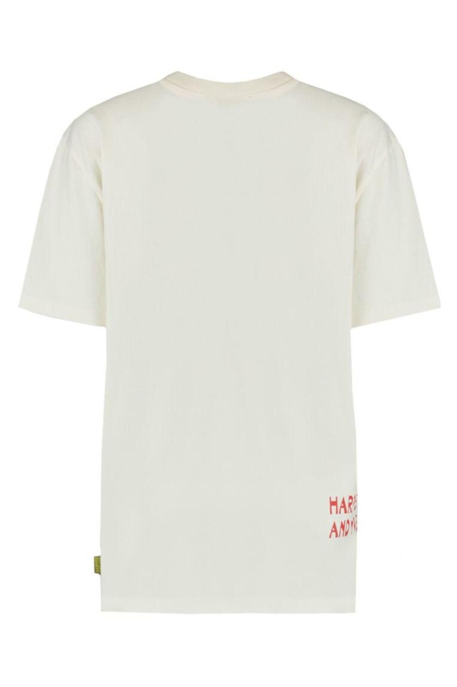 Harper & Yve witte dames t-shirt | Achteraanzicht