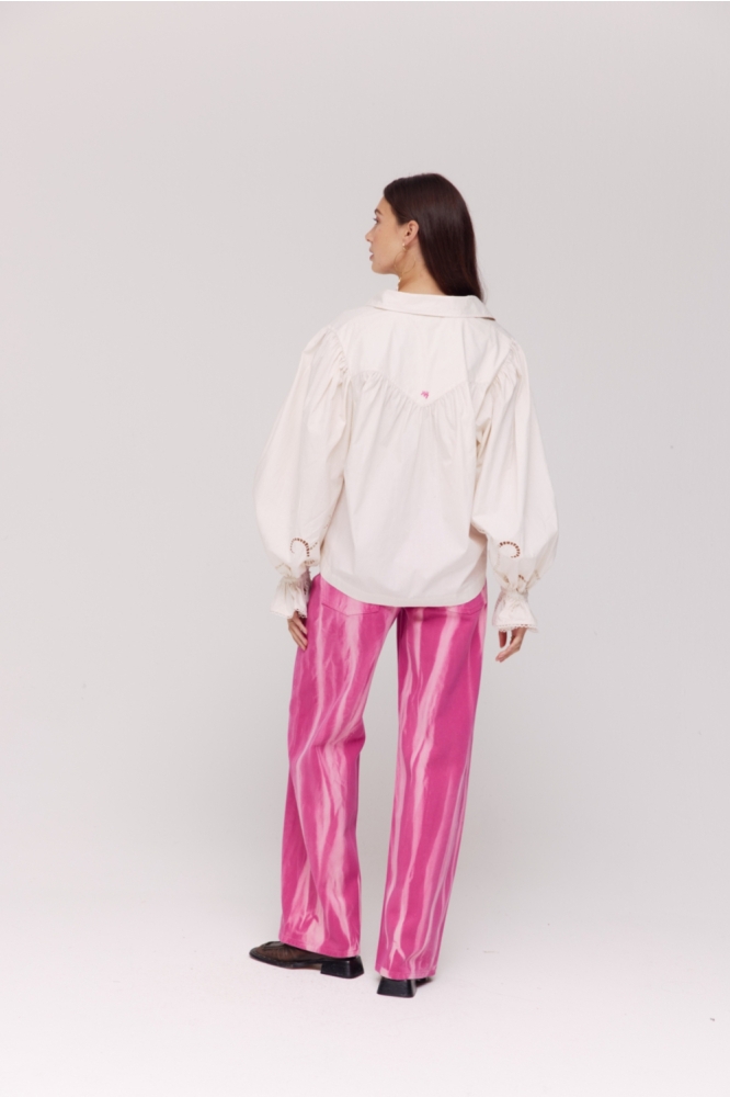 Harper & Yve witte dames blouse | Model