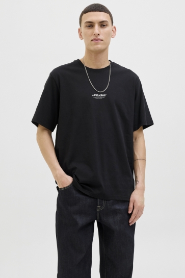 Jack & Jones jjesoho tee ss crew neck noos Zwart