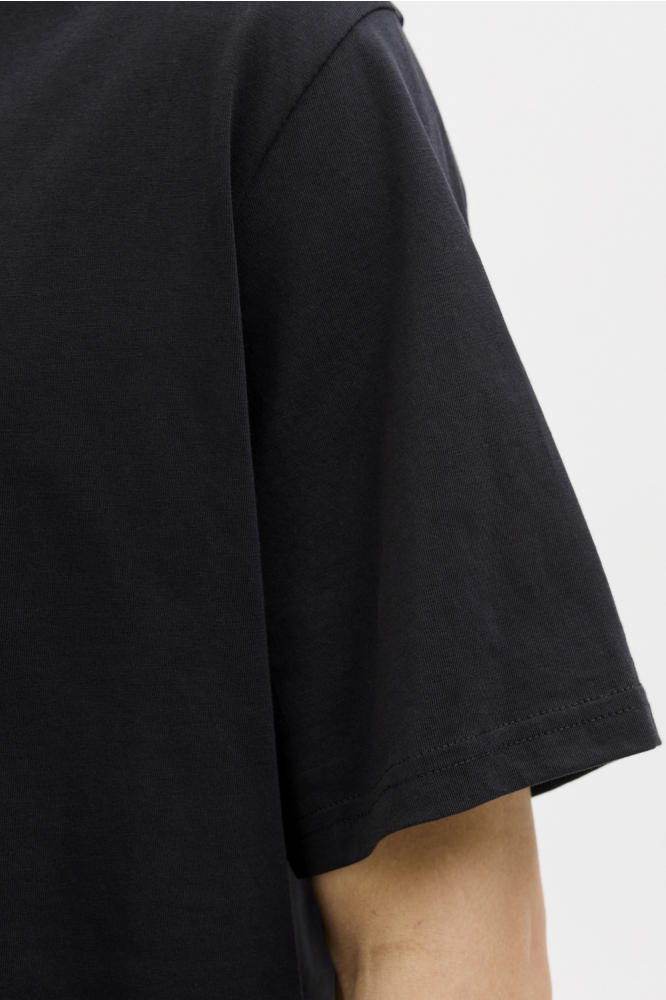 Jack & Jones zwarte heren t-shirt | Close up