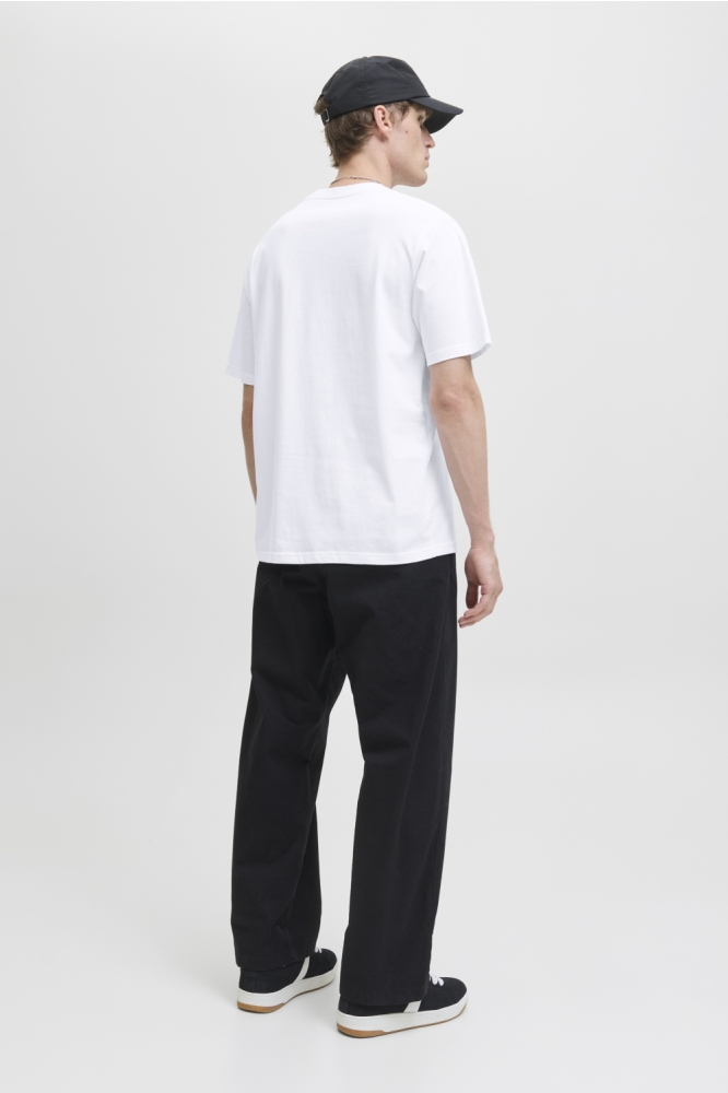 Jack & Jones witte heren t-shirt | Model