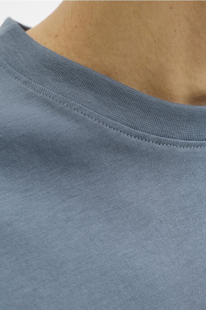 Jack & Jones blauwe heren t-shirt | Close up