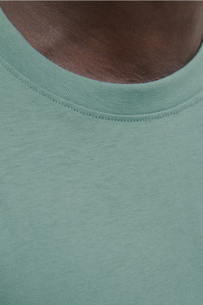 Jack & Jones groene heren t-shirt | Close up